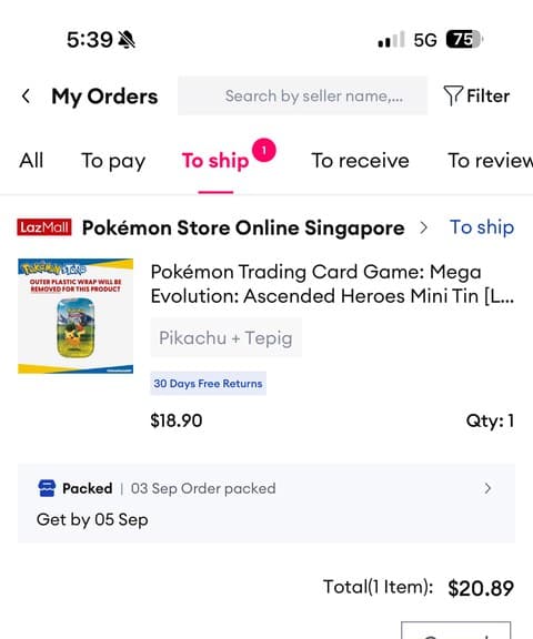 Mega Evolution: Ascended Heroes Mini Tin